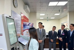 Xã đầu tiên của tỉnh Hưng Yên có robot AI hỗ trợ người dân làm thủ tục hành chính