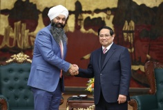 Thủ tướng Phạm Minh Chính tiếp Bộ trưởng Phát triển quốc tế Canada