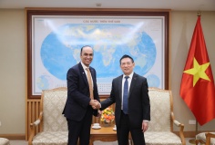 Phó Thủ tướng Hồ Đức Phớc tiếp Tổng Giám đốc Tập đoàn Prudential