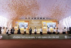 Động thổ cầu Cần Giờ: “Cú đấm thép” hạ tầng mở chu kỳ tăng trưởng mới cho bất động sản biển phía Nam TP.HCM 