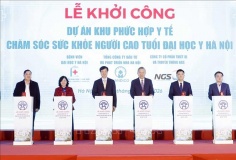 Tổng Bí thư Tô Lâm dự khởi công Dự án Khu phức hợp Y tế-Chăm sóc sức khỏe người cao tuổi