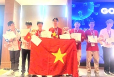 Đoàn học sinh Việt Nam giành 44 giải thưởng tại Kỳ thi Olympic Hoá học Châu Á