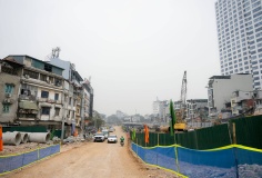 Hà Nội thúc tiến độ xây 2 cầu vượt lớn trên tuyến Vành đai 1