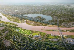 Điều chỉnh quy hoạch 40km sông Hồng, tái định hình đô thị Hà Nội