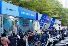Sôi động ngày hội “đổi xăng lấy điện” của VinFast trên khắp 3 miền