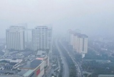Hà Nội lại chìm trong sương bụi: Ô nhiễm không khí lan rộng trước thềm Tết