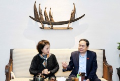 Chủ tịch Quốc hội Trần Thanh Mẫn thăm, tri ân nguyên Lãnh đạo Đảng, Nhà nước