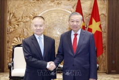 Tổng Bí thư Tô Lâm tiếp Đặc phái viên của Tổng Bí thư, Chủ tịch nước Trung Quốc Tập Cận Bình