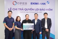 OPES chi trả 2 tỷ đồng cho khách hàng tham gia bảo hiểm sức khỏe người trụ cột