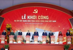 Tổng Bí thư Tô Lâm dự Lễ khởi công dự án xây dựng Bảo tàng Đảng Cộng sản Việt Nam