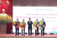 Thành lập Cơ quan Báo và Phát thanh, Truyền hình Hà Nội: Dấu mốc mới của báo chí Thủ đô