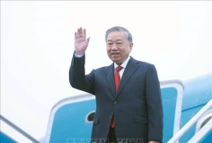 Tổng Bí thư Tô Lâm lên đường thăm cấp Nhà nước tới Lào