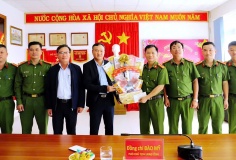 Đắk Lắk: Phó Chủ tịch tỉnh thăm, chúc Tết các đơn vị Công an nhân dịp Xuân Bính Ngọ 2026