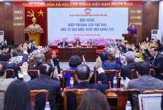 Công bố danh sách chính thức những người ứng cử đại biểu Quốc hội khóa XVI theo từng đơn vị bầu cử trong cả nước