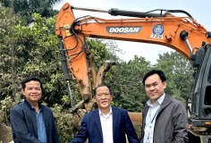 Người dân xã Hòa Lạc tự nguyện hiến đất, tạo đà tăng tốc Dự án cao tốc Đại lộ Thăng Long