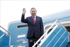 Tổng Bí thư Tô Lâm lên đường tham dự cuộc họp khai mạc Hội đồng Hòa bình về Gaza