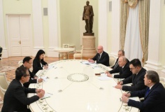 Đặc phái viên của Tổng Bí thư Tô Lâm hội kiến Tổng thống LB Nga Putin