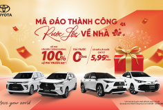 Toyota Việt Nam công bố doanh số bán hàng tháng 2 và  Chương trình ưu đãi cho khách hàng mua xe trong tháng 3/2026
