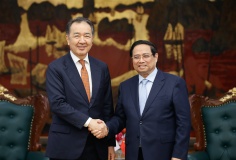 Thủ tướng Phạm Minh Chính tiếp Chủ tịch Hội đồng Ủy ban Kinh tế Á-Âu