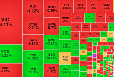 VN-Index tiếp tục lao dốc vì trụ, cổ phiếu chuyển thế giằng co