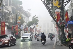 Ngày 5/3: Bắc Bộ sương mù, Nam Bộ chiều tối có mưa dông