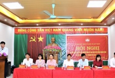 Lập Thạch - Phú Thọ: Ứng cử viên đại biểu HĐND tiếp xúc cử tri