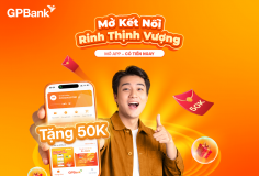 GPBank tung ưu đãi quét QR hoàn tiền 50.000 đồng, bắt nhịp làn sóng thanh toán số