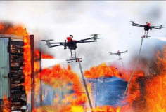 CT Group phát triển UAV bầy đàn chữa cháy