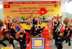 Khai mạc Lễ hội truyền thống chùa Non Đông