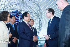 Thủ tướng Phạm Minh Chính tìm hiểu về năng lượng hạt nhân, tàu điện ngầm của Nga