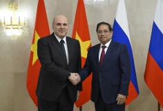 Báo chí Nga viết về chuyến thăm của Thủ tướng Phạm Minh Chính