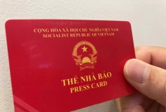 Gia hạn sử dụng Thẻ nhà báo kỳ hạn 2021-2025 đến hết ngày 30/6/2026