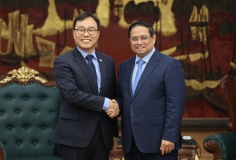 Thủ tướng Phạm Minh Chính tiếp Đại sứ Hàn Quốc
