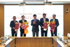 Bộ Khoa học và Công nghệ bổ nhiệm 4 cán bộ