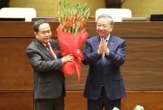 Đồng chí Trần Thanh Mẫn tái đắc cử chức vụ Chủ tịch Quốc hội