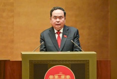 Chủ tịch Quốc hội Trần Thanh Mẫn: Trách nhiệm đặt lên vai Quốc hội và từng đại biểu Quốc hội là hết sức nặng nề nhưng cũng vô cùng vẻ vang