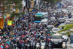 Hà Nội không triển khai cấm xe máy xăng đồng loạt trên toàn vành đai 1 từ 1/7