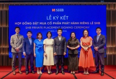 SHB ký kết thỏa thuận phát hành riêng lẻ với hàng loạt quỹ đầu tư lớn