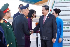 Chủ tịch Quốc hội Trần Thanh Mẫn bắt đầu thăm chính thức Cộng hòa Italy