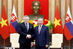 Tổng Bí thư, Chủ tịch nước Tô Lâm tiếp Thủ tướng Cộng hòa Slovakia