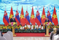Tuyên bố chung về thiết lập quan hệ đối tác chiến lược giữa Việt Nam và Slovakia