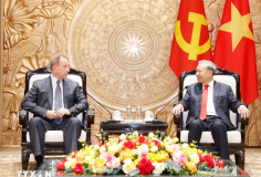 Tổng Bí thư, Chủ tịch nước Tô Lâm tiếp Giám đốc Cơ quan Vệ binh Quốc gia LB Nga