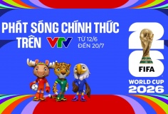 VTV phát sóng toàn bộ 104 trận World Cup 2026