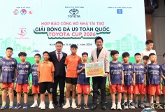Khởi động Giải Bóng đá U9 toàn quốc Toyota Cup 2026