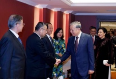 Tổng Bí thư, Chủ tịch nước Tô Lâm gặp mặt thân nhân các tướng lĩnh, chuyên gia, nhân sĩ hữu nghị Việt Nam - Trung Quốc