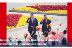 Nhiều hãng thông tấn quốc tế đưa tin về chuyến thăm Trung Quốc của Tổng Bí thư, Chủ tịch nước Tô Lâm