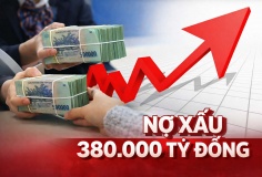 380.000 tỷ đồng nợ xấu tích tụ, lối ra nào cho bài toán lãi suất?