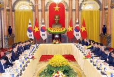 Tổng Bí thư, Chủ tịch nước Tô Lâm hội đàm với Tổng thống Hàn Quốc Lee Jae Myung