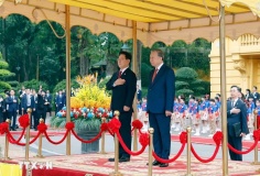 Tổng Bí thư, Chủ tịch nước Tô Lâm chủ trì Lễ đón chính thức Tổng thống Hàn Quốc