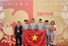 Đoàn học sinh Việt Nam giành 4/4 huy chương tại Olympic Hóa học quốc tế Mendeleev 2026
